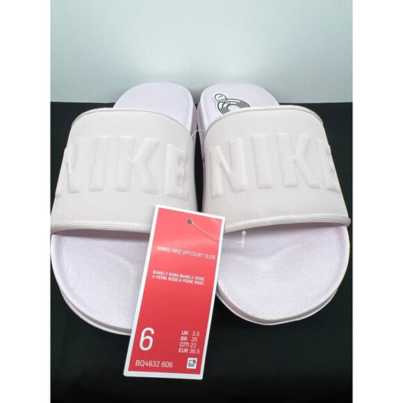 Nike Womens Offcourt Slide Barely Rose Size 6 - Picture 4 of 8